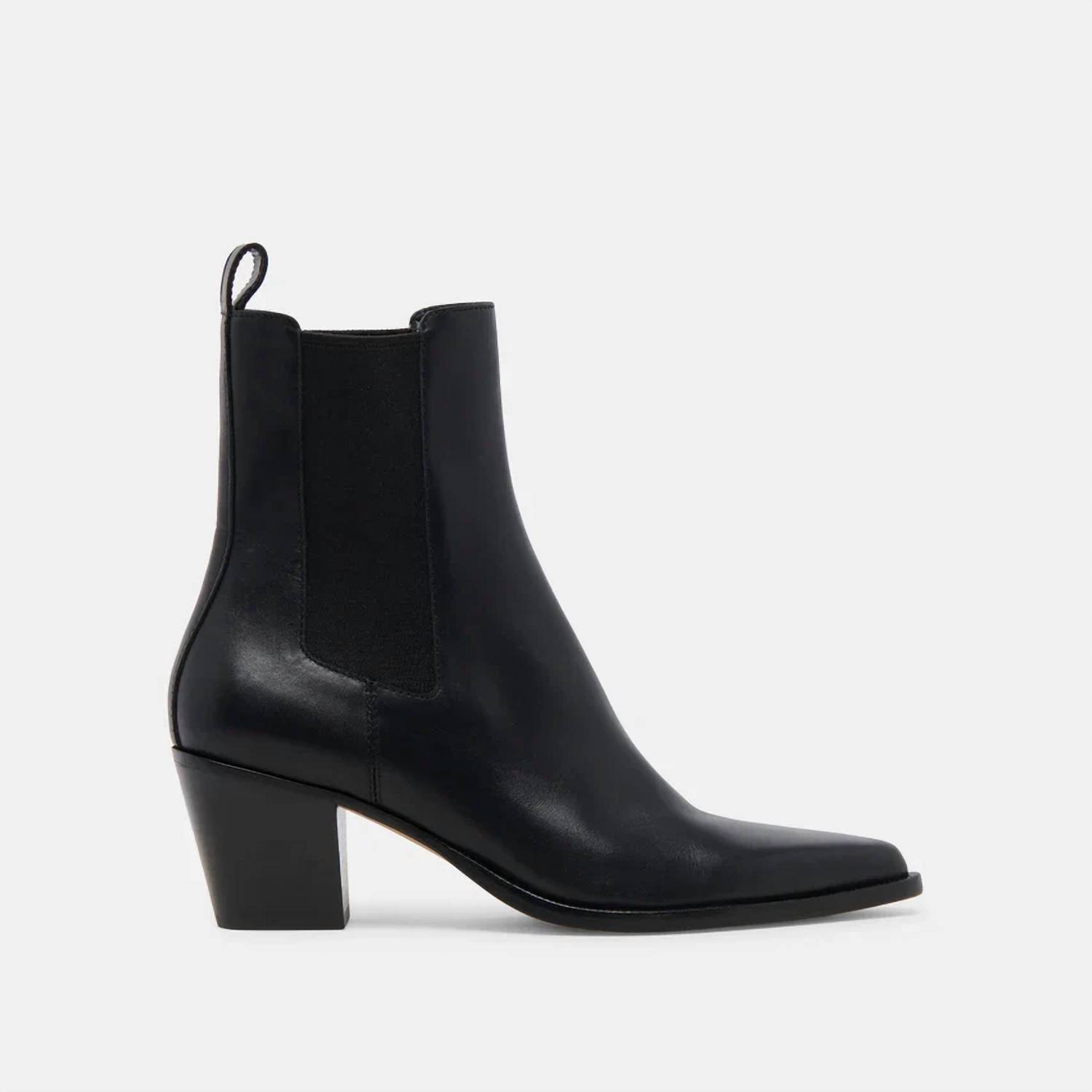 New Dolce Vita Women's Shadie H2o Boots In Black Leather